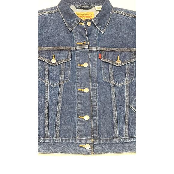 Levi's Ex-Boyfriend Trucker jean jacket women's medium - Picture 2 of 5
